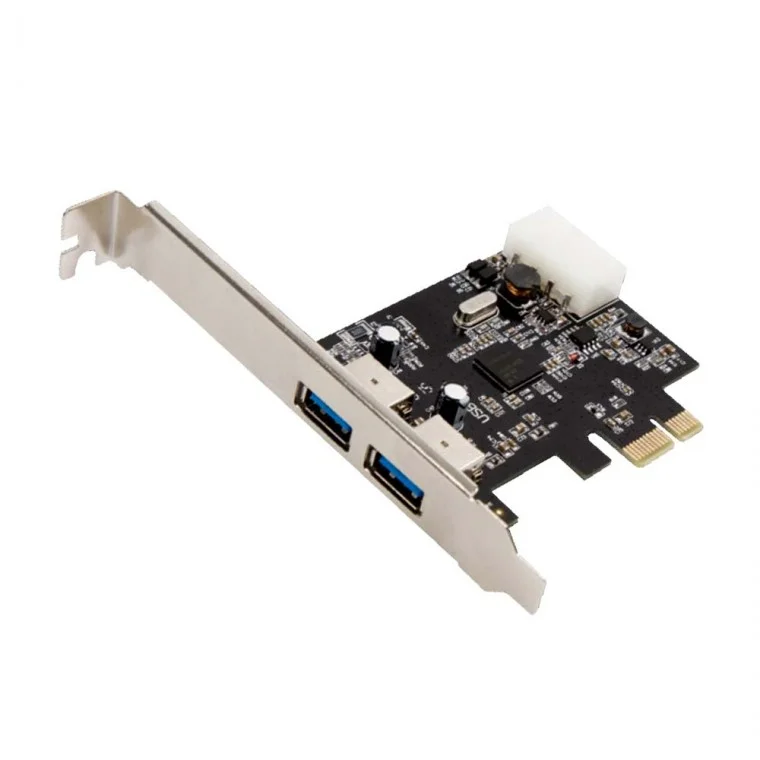 USB3.0 2포트 PCI카드 480MBPS 프린터 고화질 영상장비 5GBPS 고속전송지원
