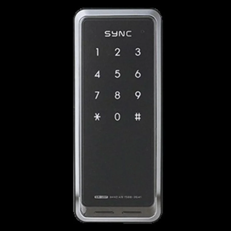 디지털 도어록 부품 번호 SR-10N 검정