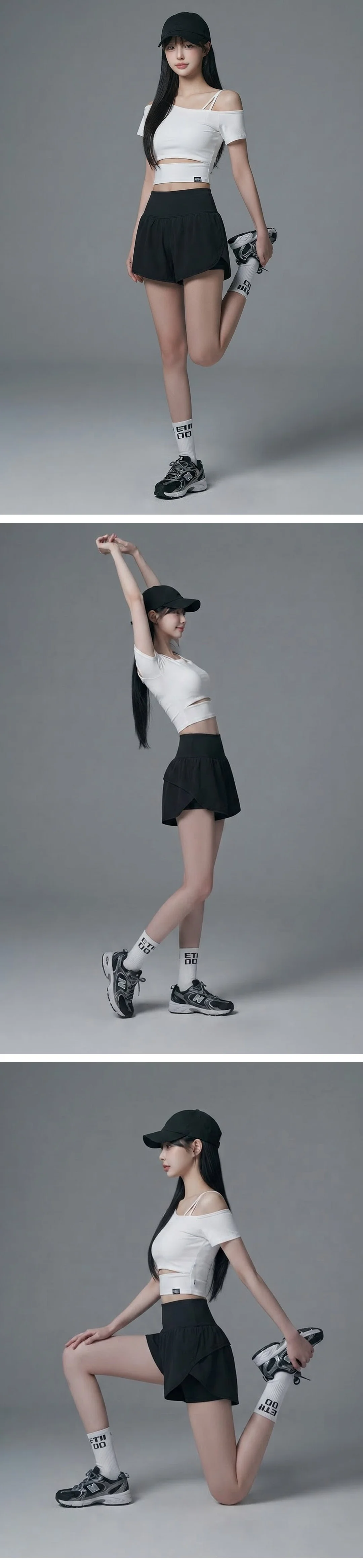 히든포켓러닝숏츠 반바지 수납 이너 요가러닝 운동복 상세5