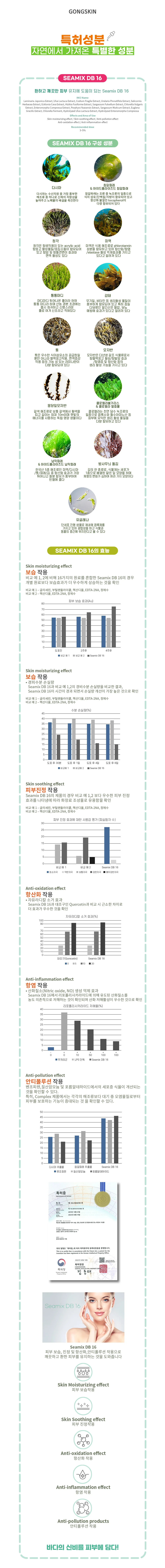 알로에 앰플 올인원 로션 100ml 3개 남성올인원 특허성분 상세1