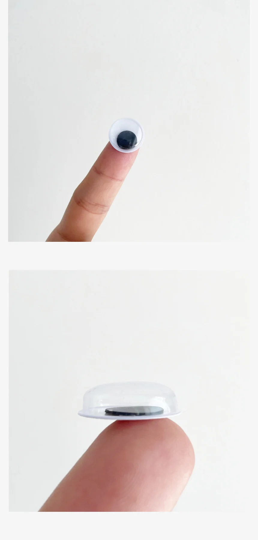 스티커 DIY 6mm 100p 만들기 인형 부자재 눈알 문구 상세5