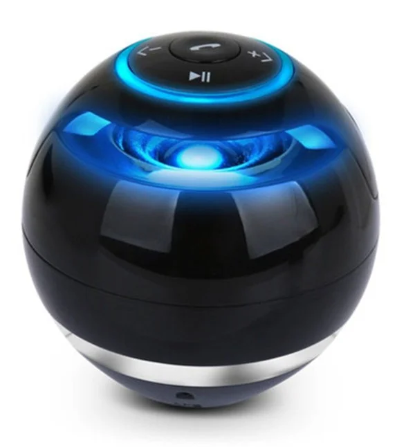 CAMAC CMK-70CBS LED 휴대용 블루투스 스피커 (블랙)