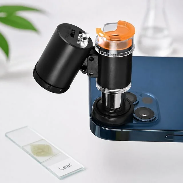 마이뷰 60배율 UV+LED 스마트폰 현미경 확대렌즈 No29
