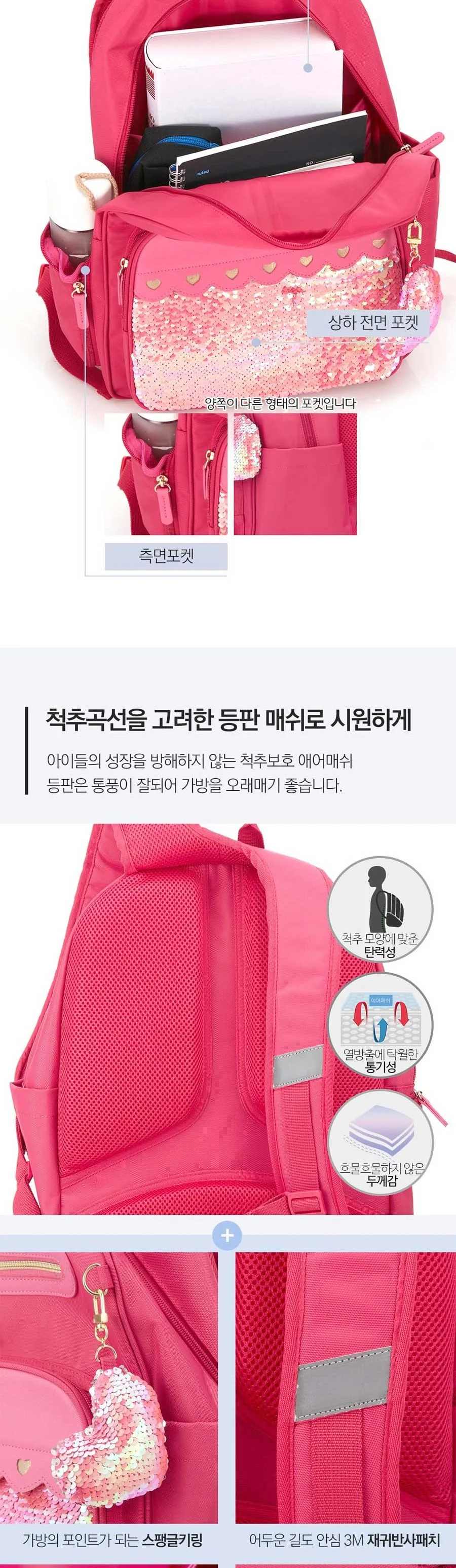프린세스 엘린 책가방세트(756901) 상세2
