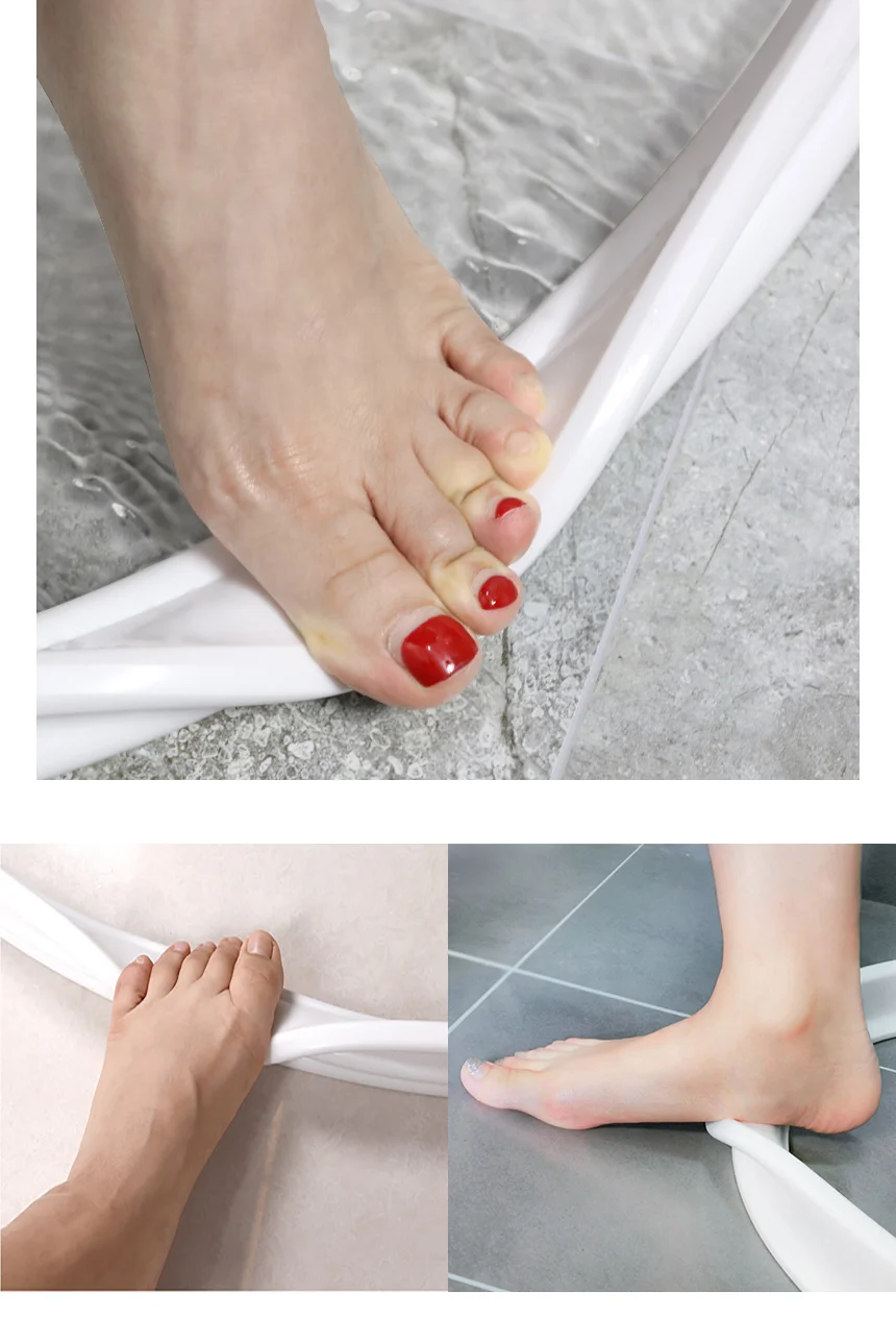 욕실 화장실 샤워부스 다용도 물막이 실리콘 DIY 3m 상세5