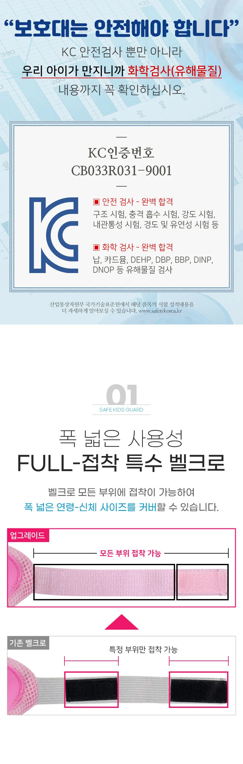 주트 윈드 보호대 세트(손목/팔꿈치/무릎) 자전거 인라인 킥보드 스케이트보드 유아 어린이 아동 보호장비 상세3