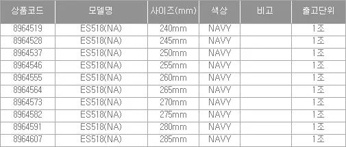 143831 안전화 ES518(NA) 255mm 상세3