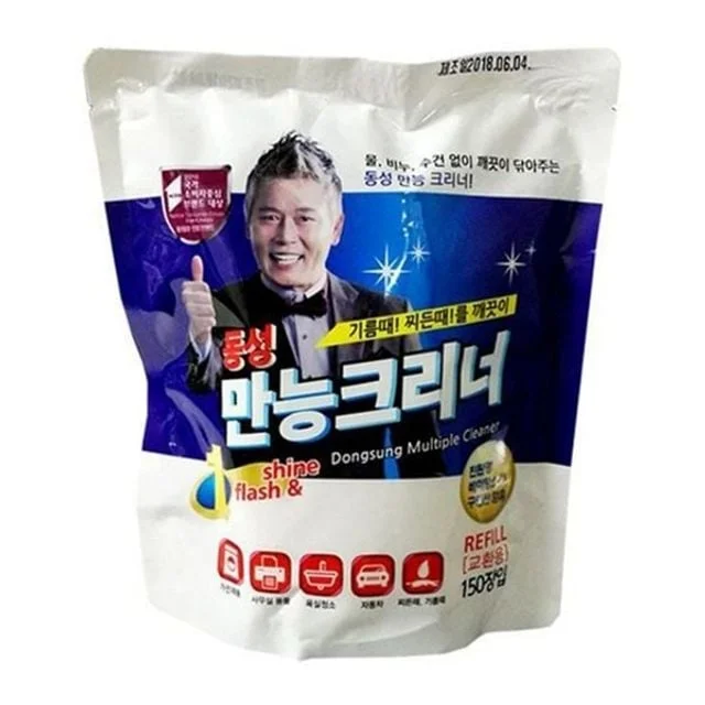 욕실 청소 티슈 주방 청소 티슈 다용도 베이킹 간편 찌든때 제거 싱크대 클리너 다목적 컴퓨터 청소포