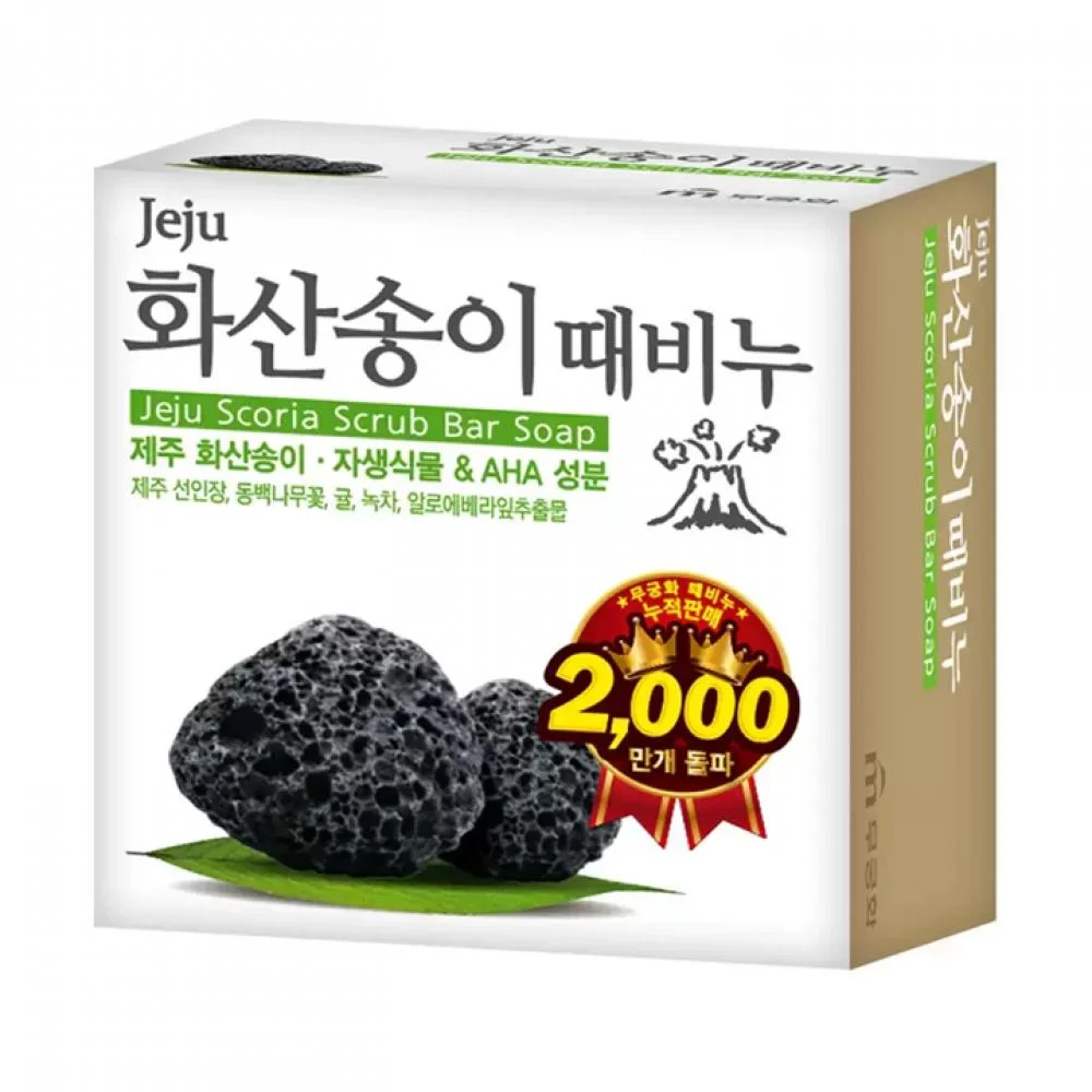 무궁화 제주 화산송이 때비누 100g x 24입 상세1