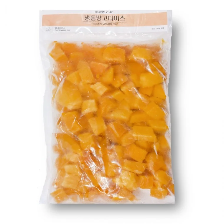 베트남 냉동 망고 다이스 1kg
