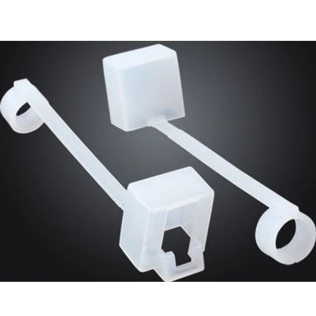 RJ 45 플러그 가이드 일체형 보호커버 클리어 낱개