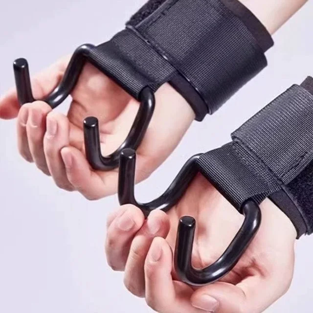 헬스 밴드 아대 장갑 운동 장비 훅그립 역도 블랙 보조