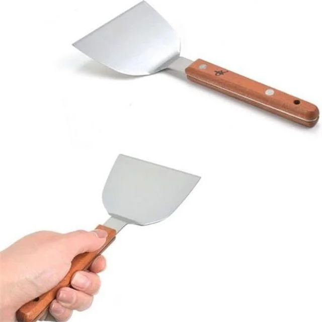 스텐 뒤집개 철판 뒤집개 스테인리스 그리들 바베큐 주방 넓은 음식 캠핑용 캠핑 요리 조리 해라 도구
