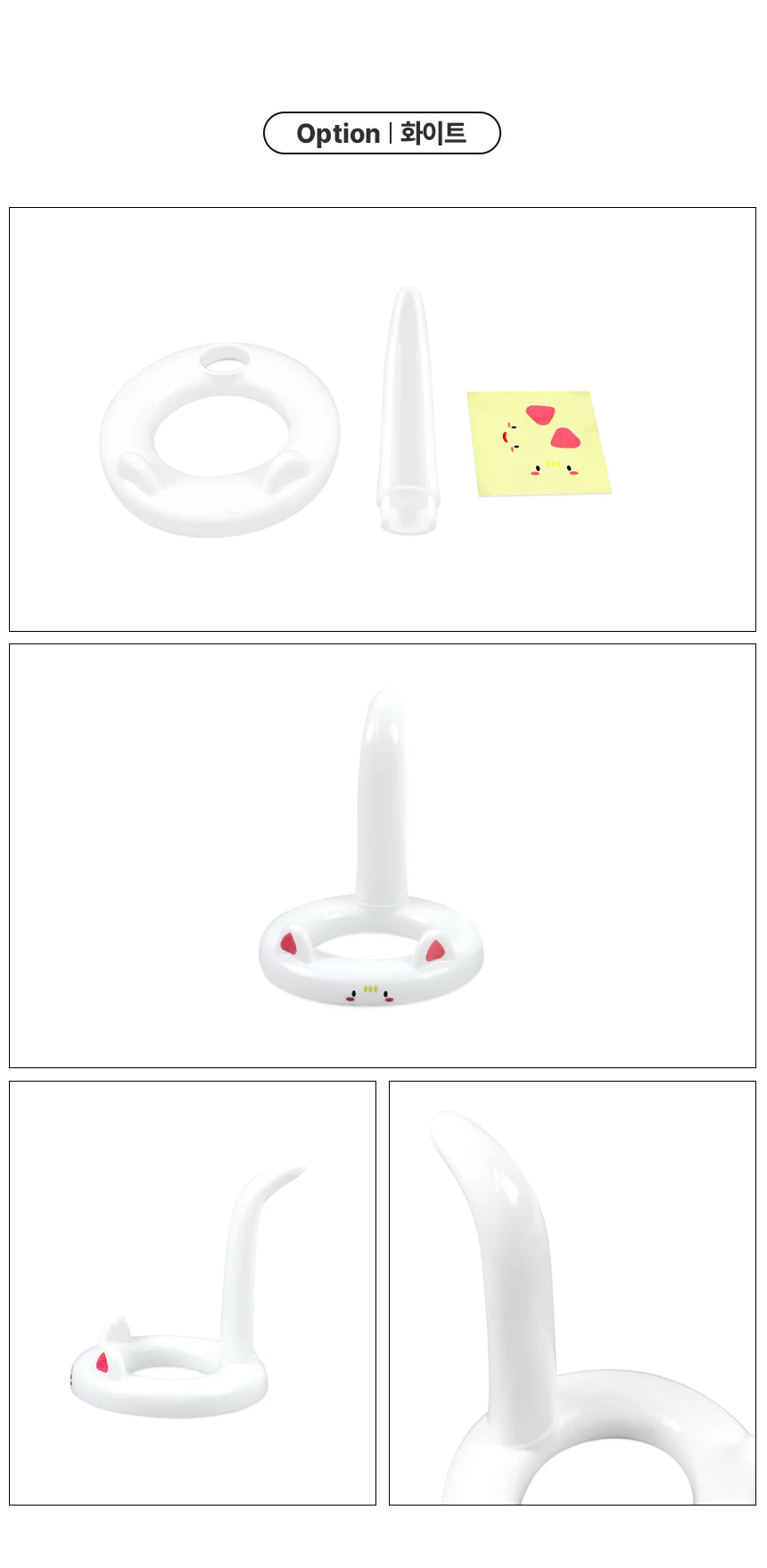 고양이 꼬리 거치대 폰받침대 핸드폰책상거치대 상세3