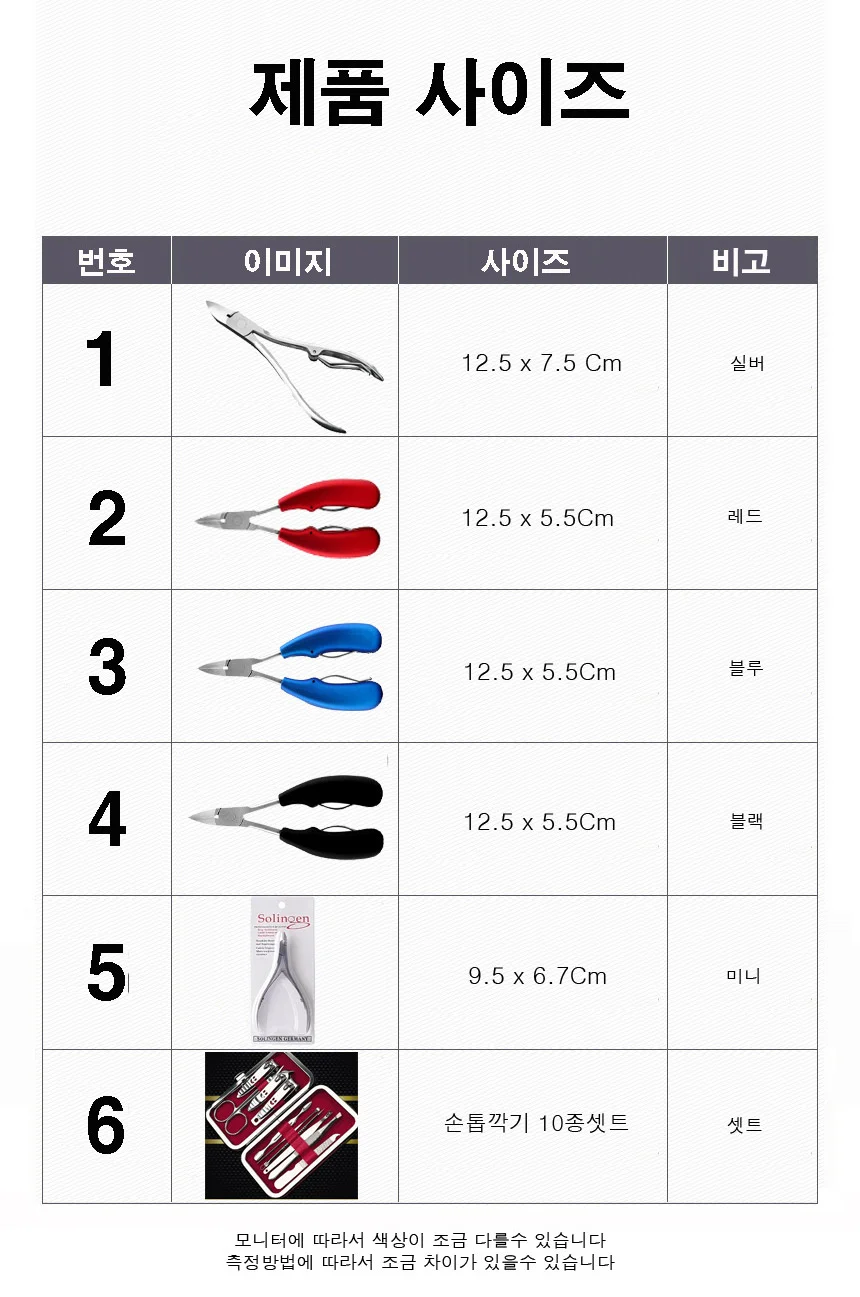 내성발톱깍기 손톱 발톱 깎이 니퍼 파고드는 내향성 상세2