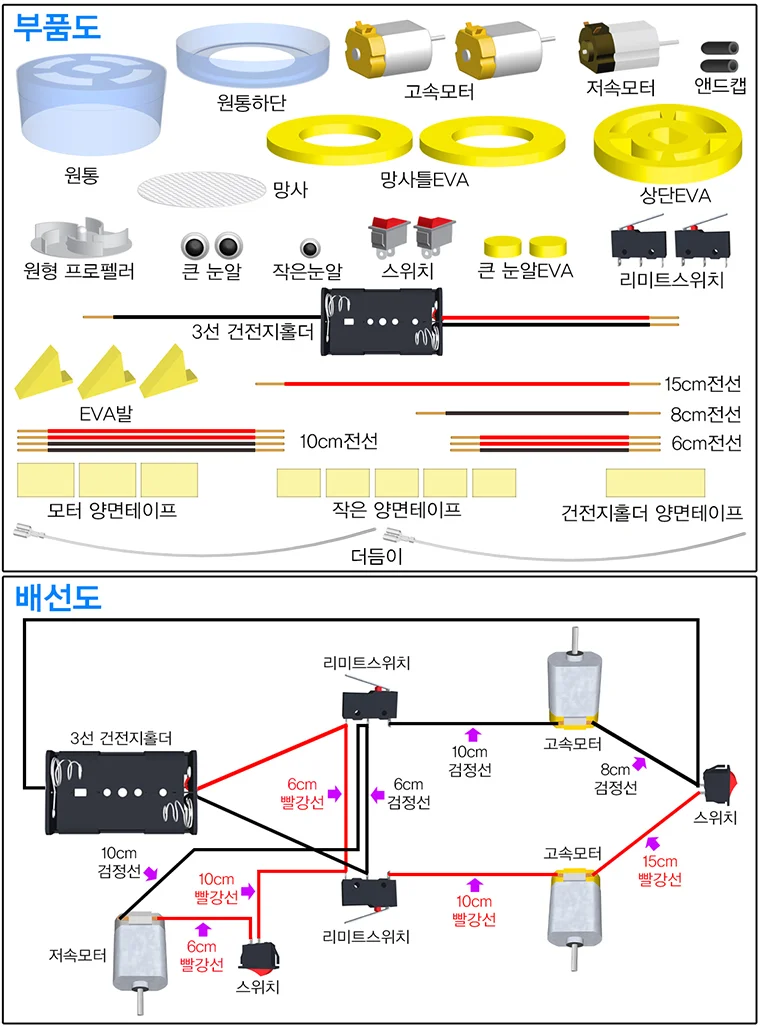 움직이는 로봇 진공 청소기 만들기 상세3