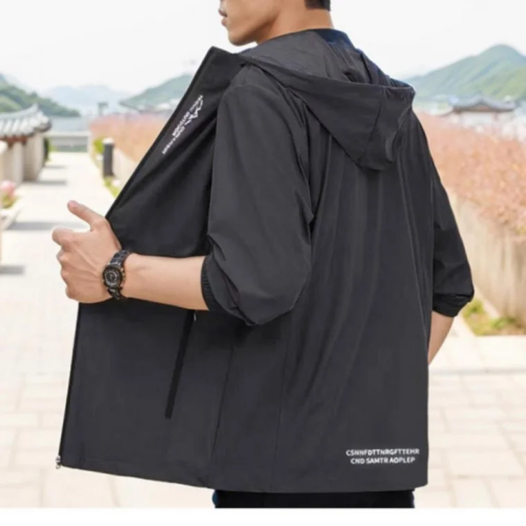 블루리프 러닝 캠핑 활동이편한 니트베스트 조깅 바람막이자켓 등산
