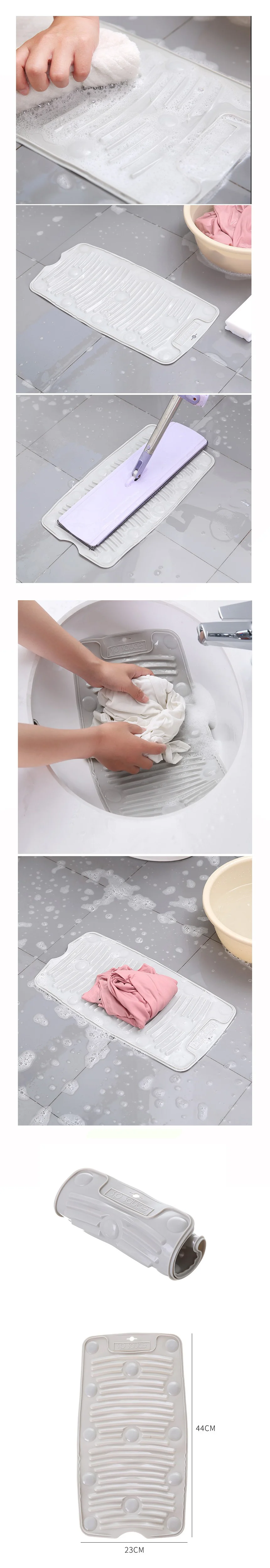 실리콘 접이식 빨래판 편의 접이식 주방 생활 빨래 상세2