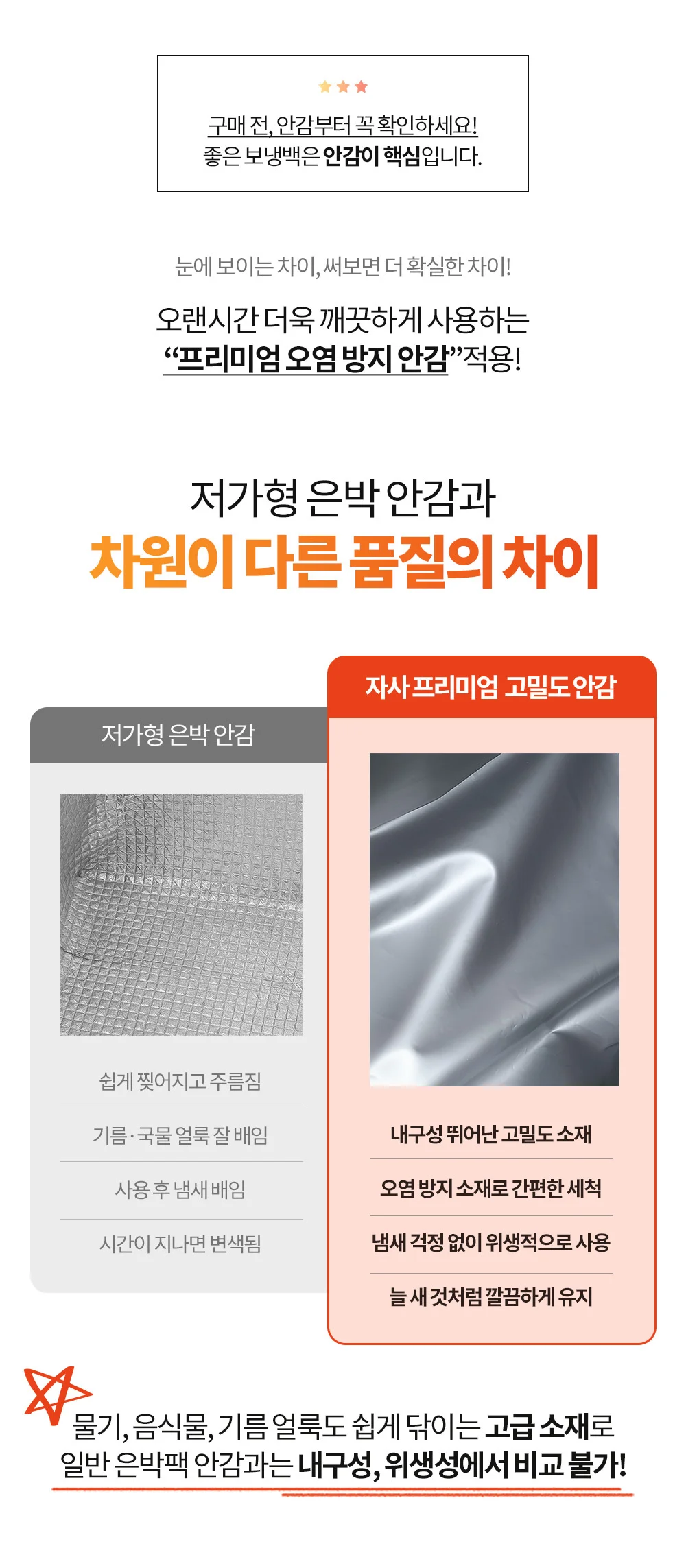 Believe 보냉백 보냉가방 보냉도시락가방 상세3