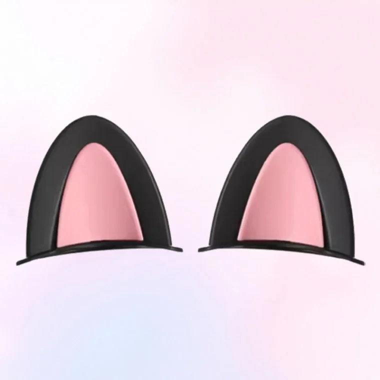 오토바이 헬멧 포인트 악세서리 고양이귀 튜닝