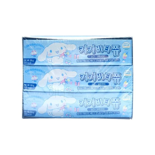 시나모롤 커커비타쮸 소다맛 28g x 15개