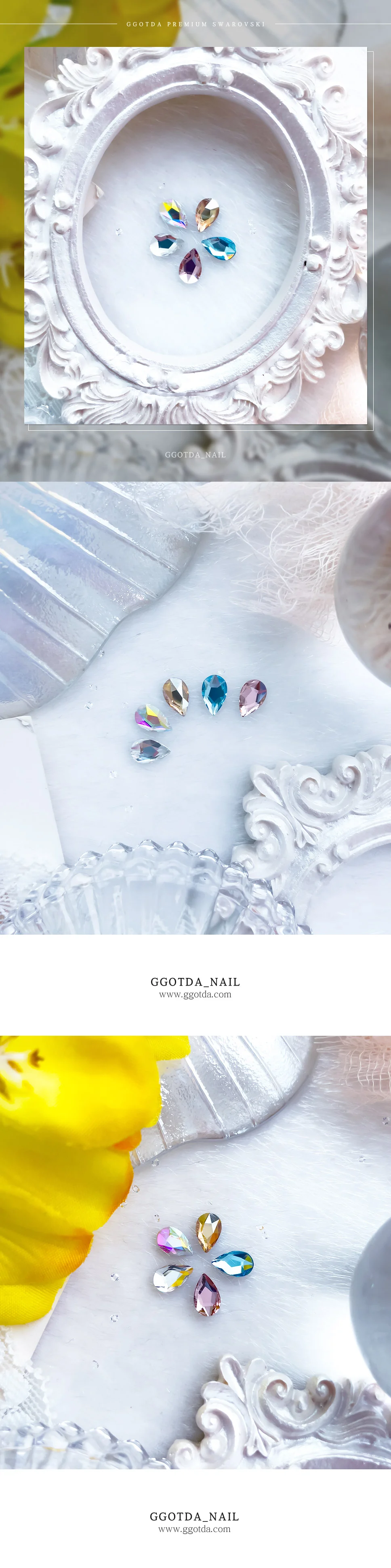 스와로브스키 2303 페어 물방울 - 8x5mm 20 color (F) 상세4