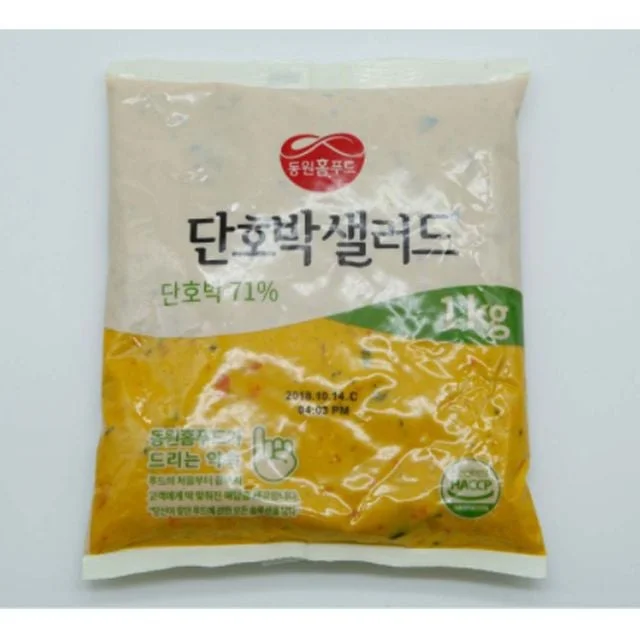 영양 단호박샐러드 1kg 부드러운 무스 타입 간편한 식사 대용 반찬 상세1