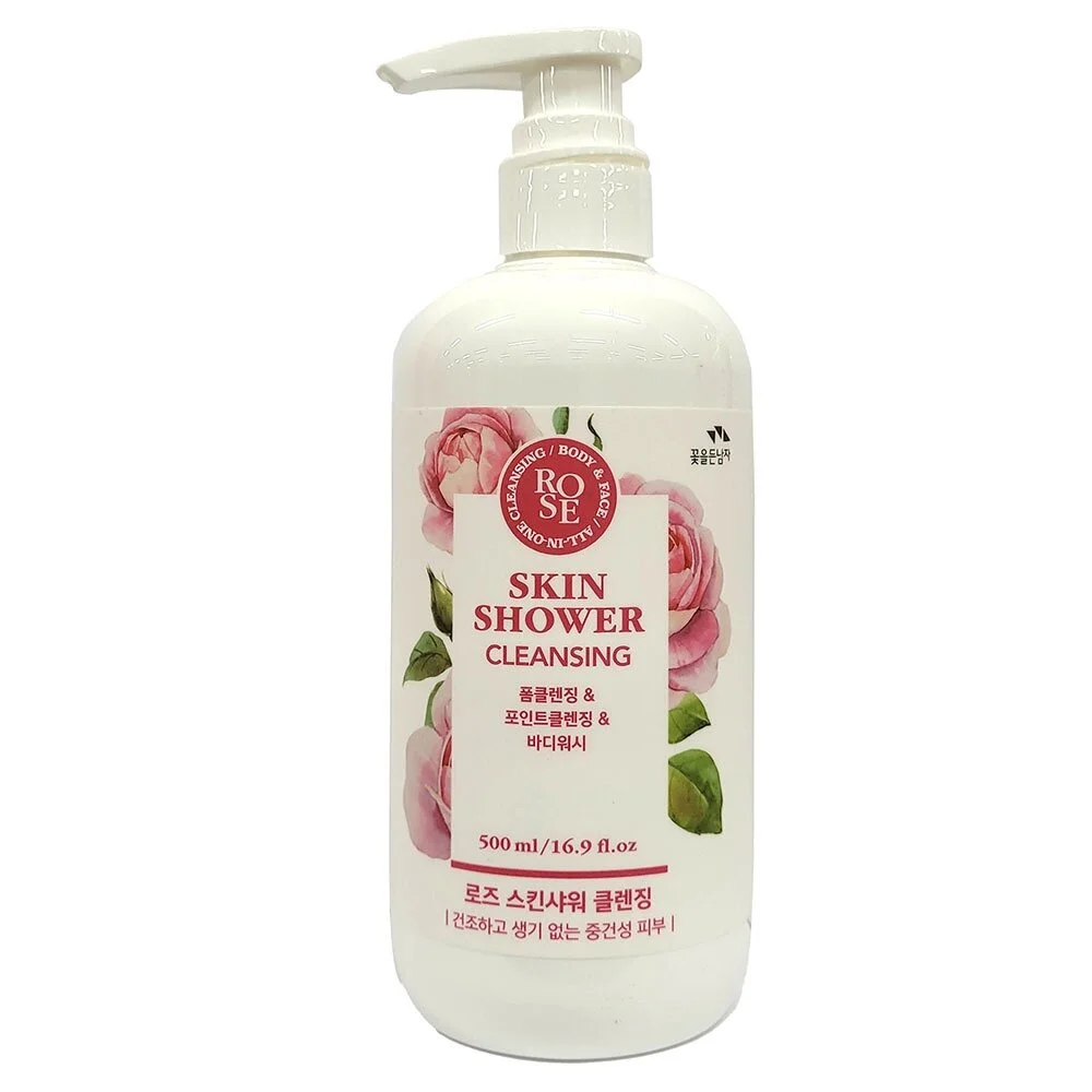 촉촉하고 화사한 피부가 그리울 때 로즈 클렌징 500ml 상세1