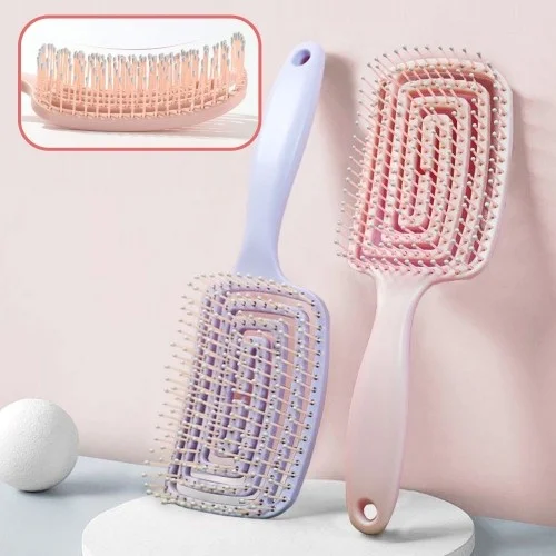 헤어브러쉬 헤어빗 볼륨 마사지 볼륨업 스타일링 미로헤어 빗