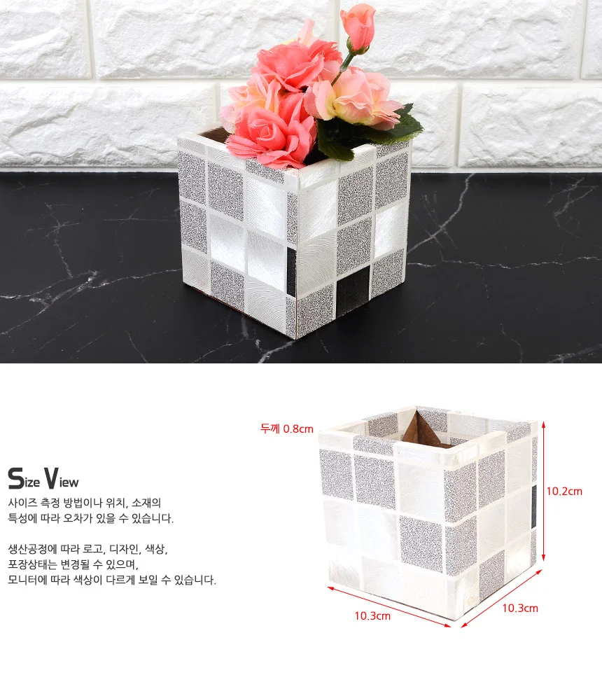 엔틱 인테리어 조화 화분 엔틱화분 데코화분 디자인화분 상세7