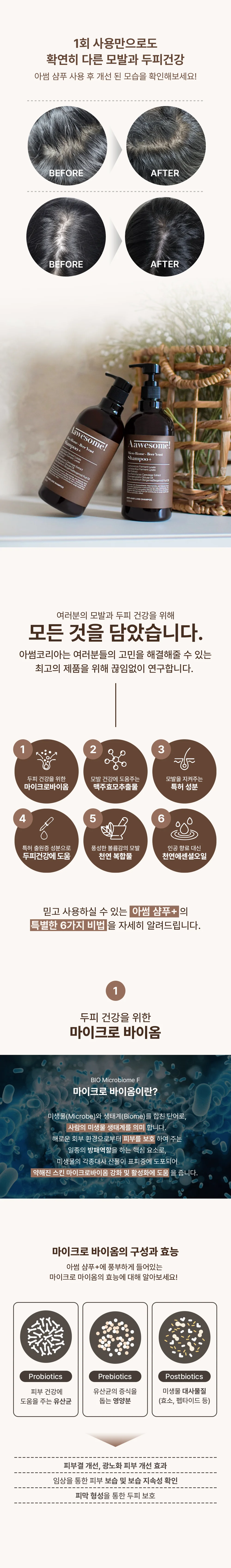 효모 보습 두피 클렌징 손상 헤어 플러스 약산 상세3