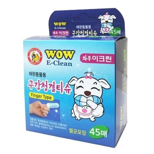 강아지 구강 티슈 애완 동물 구강 티슈 반려동물 애견 덴탈 이빨 손가락 입냄새 청결제 관리 닦이 치아