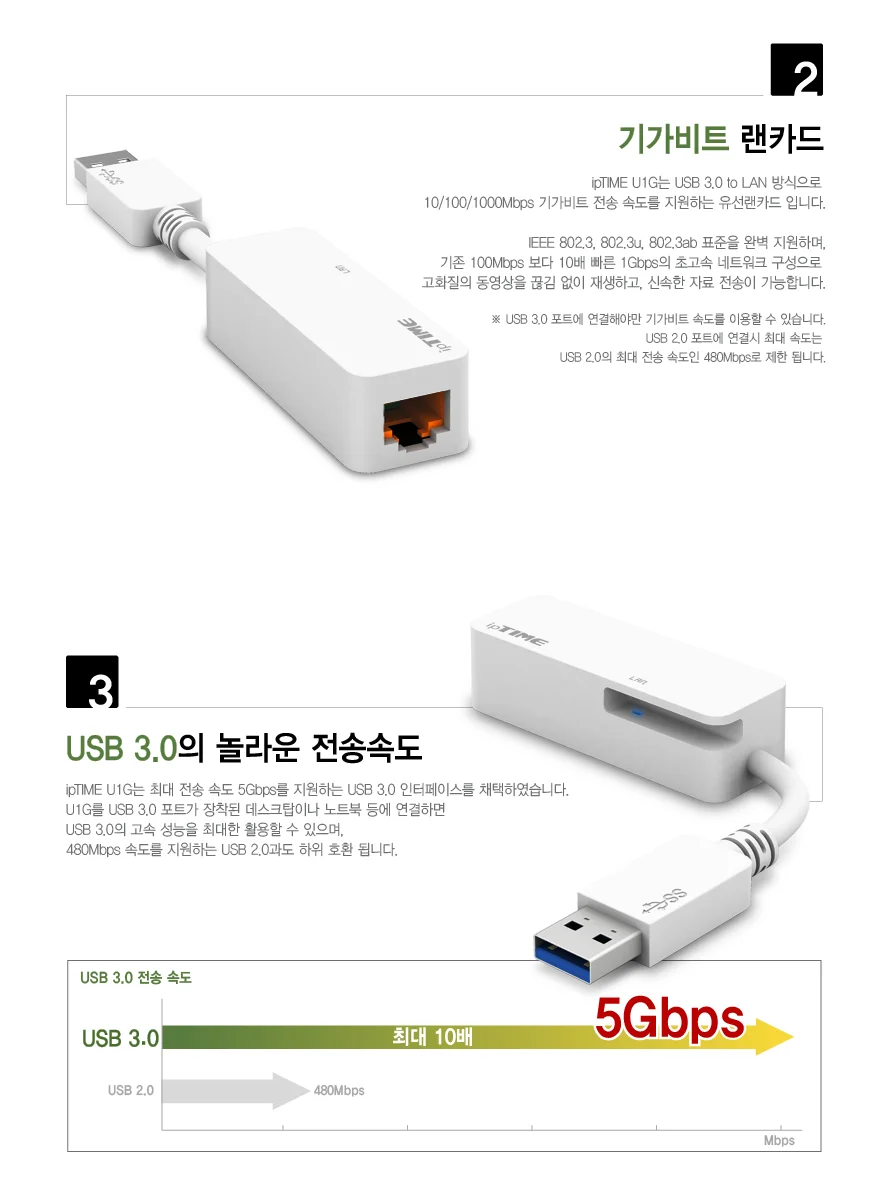 usb 랜 카드 기기 비트 랜 카드 유선 이더넷 네트워크 3.0 컴퓨터 어댑터 랜선 외장 상세4