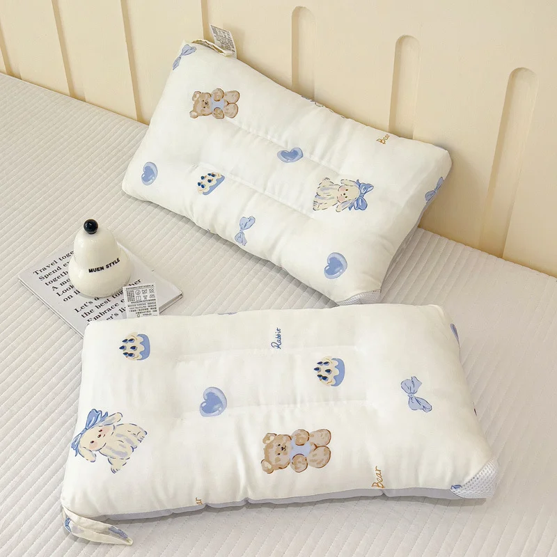 아기여름베개 대외 무역 50 Lyocell Tencel 베개 어린이 만화 베개 기계 세탁기 상세5