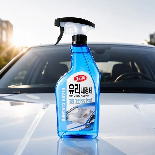 유리세정제 자동차 유리클리너 유막제거 유리청소 650ml