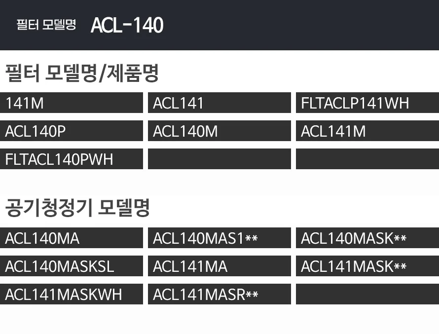 SK매직 공기청정기 필터 ACL-140 모션 상세3