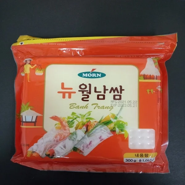 투명하고 쫄깃한 몬 뉴월남쌈 300g(사각) 상세1
