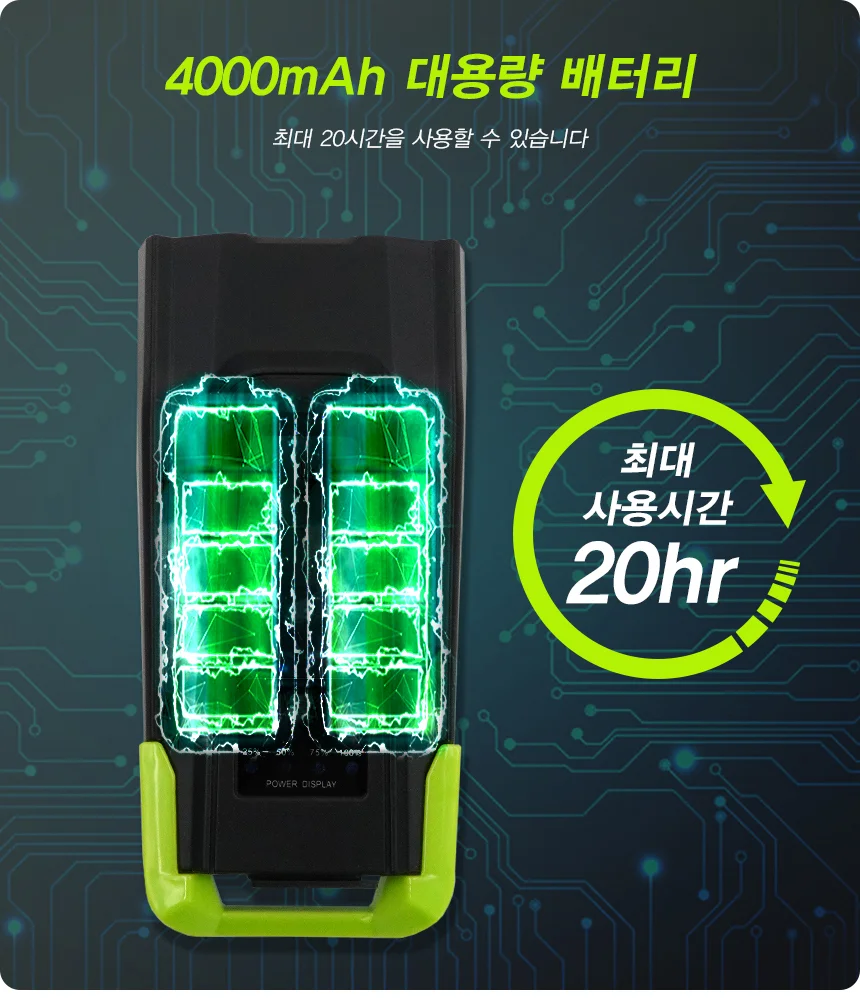 자전거 킥보드 대용량 라이트 전조등 전자벨 LED 용품 상세5