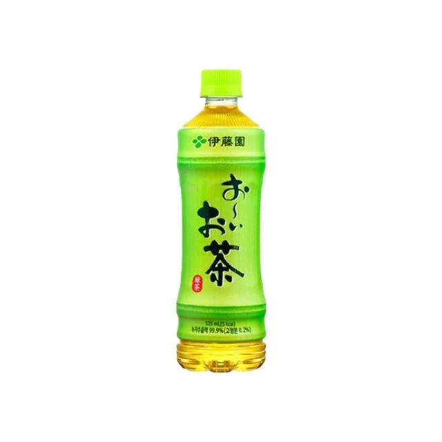 오이오차 녹차 페트 음료 525ml 24개