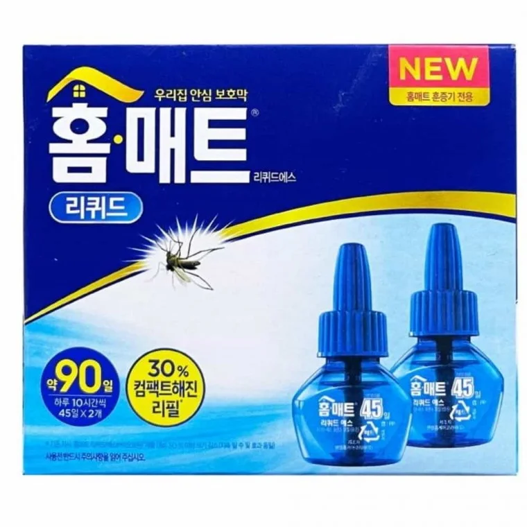 리퀴드에스 교체용 45일 모기퇴치기 벌레살충제 모기퇴치제