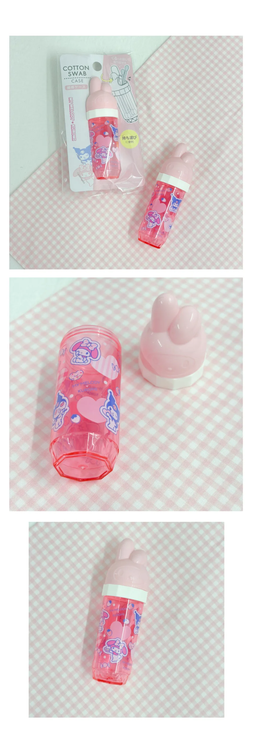 산리오 마이멜로디 휴대용 면봉 인공눈물 케이스 상세5