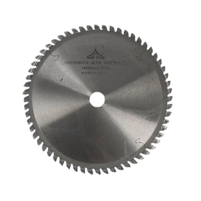 원형톱날 알루미늄 커팅날 팁쏘 185mm 60날 스테인리스