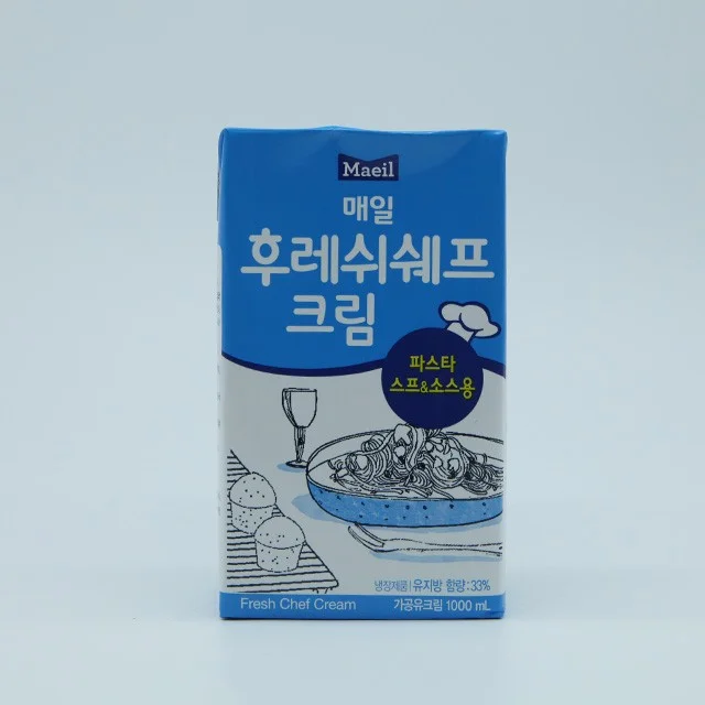 매일 후레쉬 쉐프 크림 냉장 1L