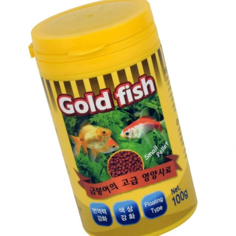 물고기 물고기밥 금붕어 사료 타입 고급 특수제조 플로팅 100g