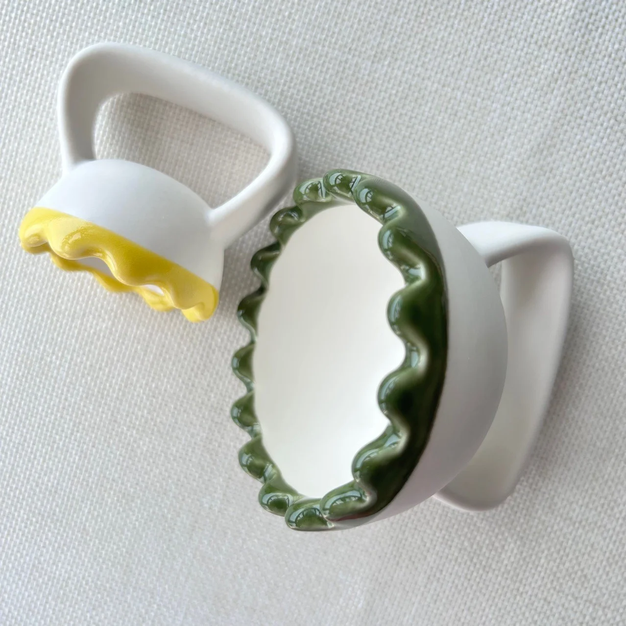 도자기 괄사판 페이스 안마기 미용 ceramic scrapping board massager 상세2