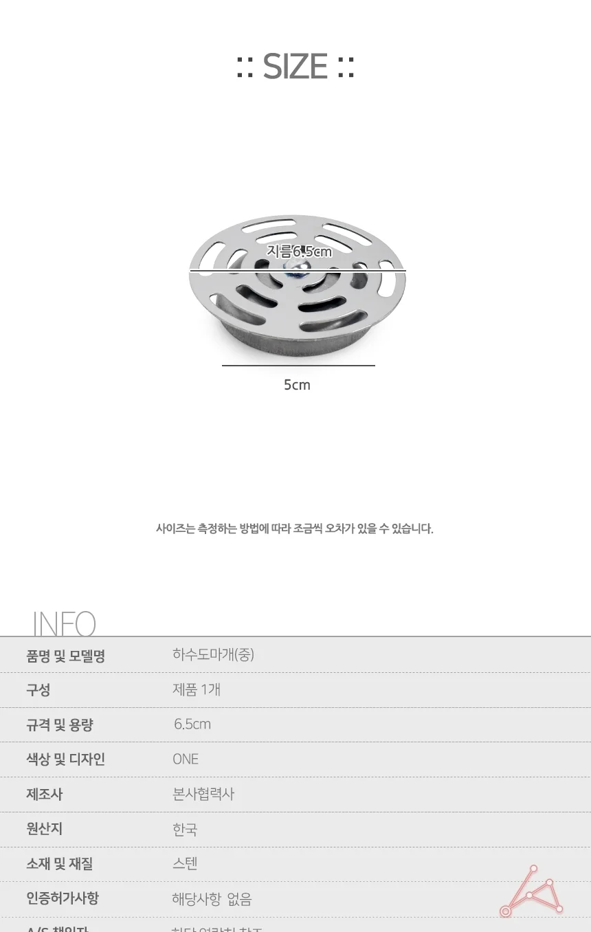하수도마개 중 화장실하수구덮개 욕실하수도마개 하수도덮개 상세2