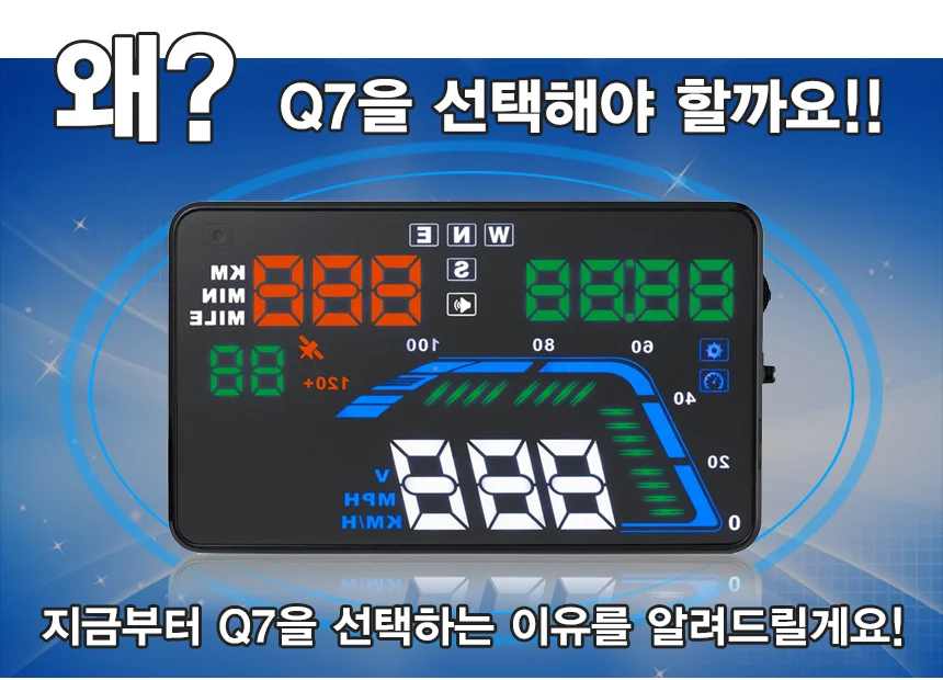 3S HUD 헤드업디스플레이 GPS형 3S-Q7 상세5