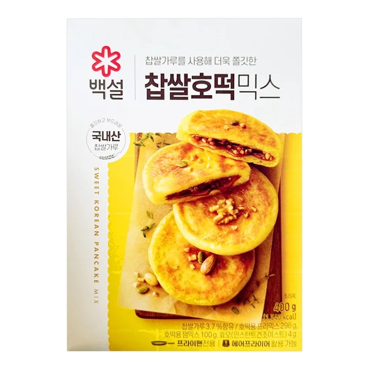 백설 찹쌀호떡믹스 400g X 5개
