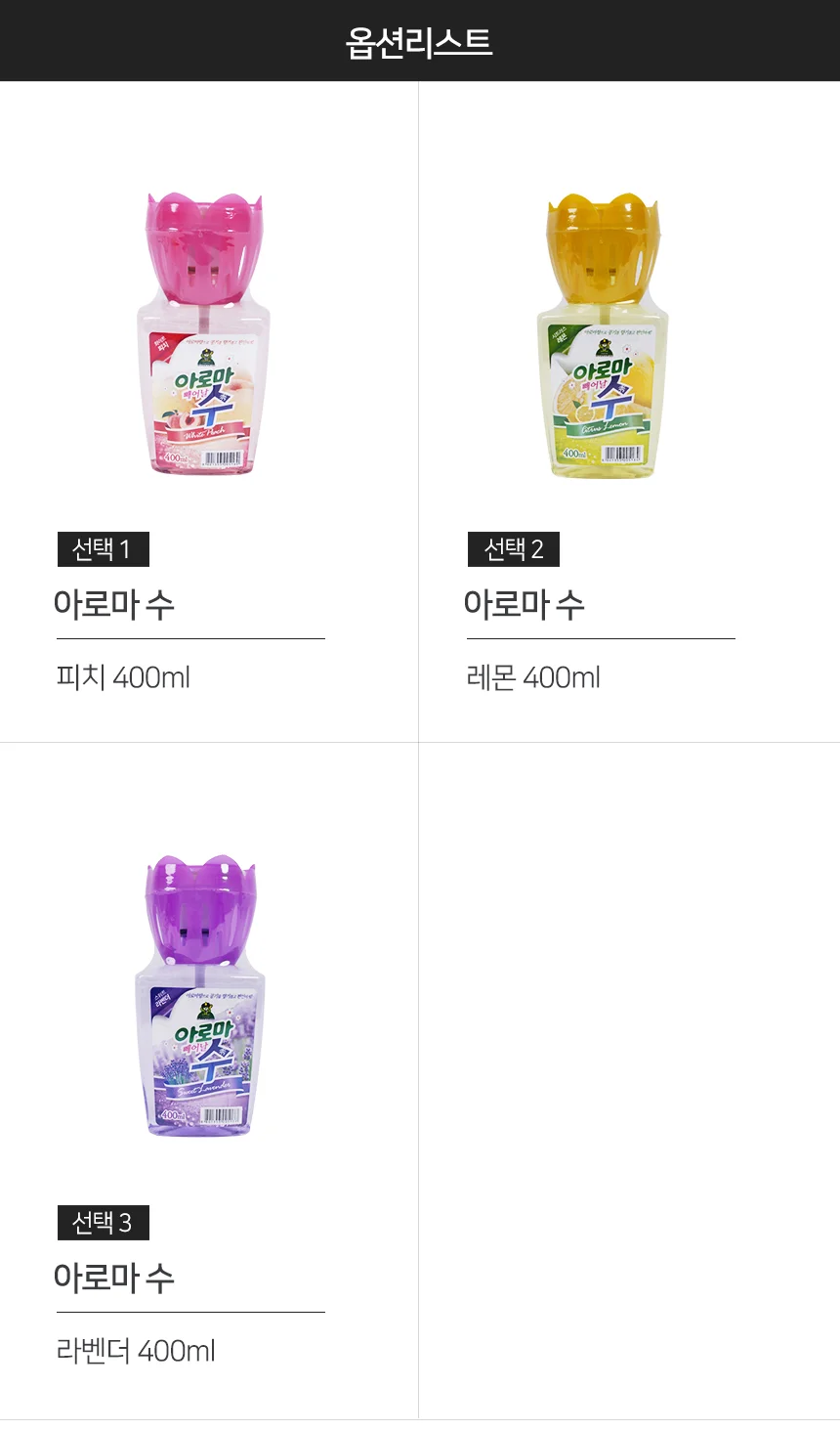 LW 산도깨비 아로마수 방향제 차량용 실내 화장실 탈취제 상세2