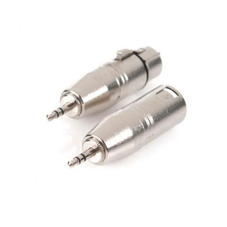 캐논 XLR 3.5 스테레오 변환 젠더 오디오 플러그 마이크 밸런스 스트레오